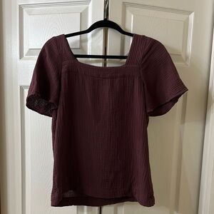 Madewell cotton blouse